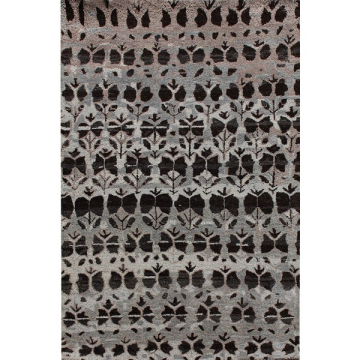 Avila Elegance Hand-Tufted Wool Gray Area Rug