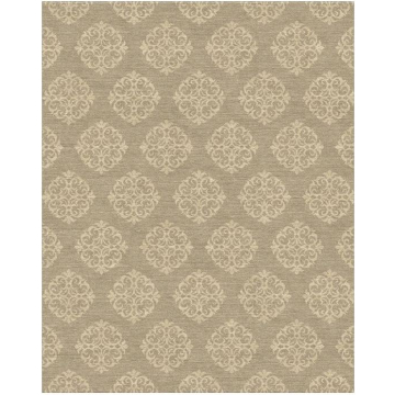 Empire Scroll  Rug - Stone   