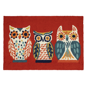 Liora Manne Frontporch What A Hoot Indoor/Outdoor Rug