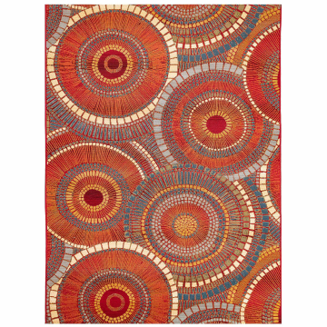 Liora Manne Marina Circles Indoor/Outdoor Rug
