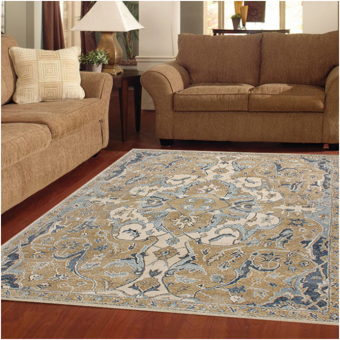 Nolan Persian Style Wool Rug -Neutral 